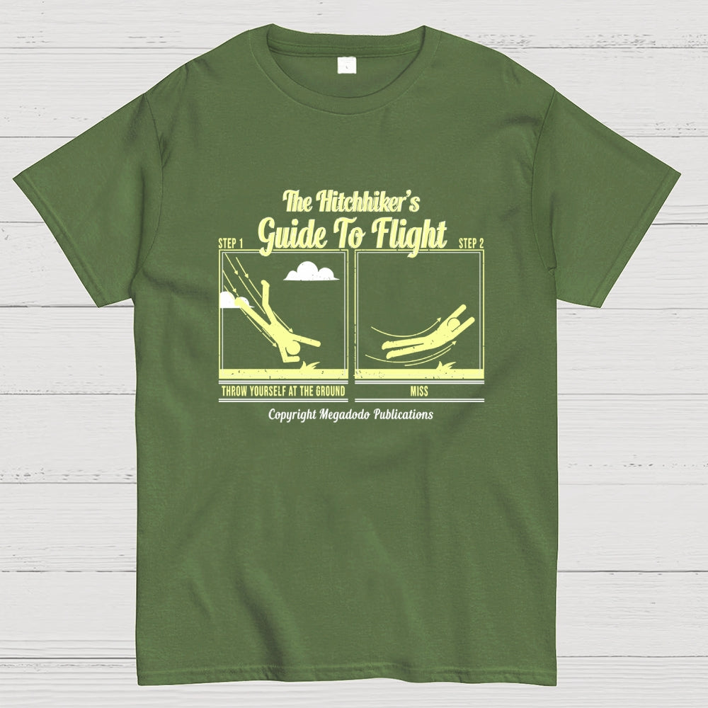 Hitchhiker's Guide To Flight  T-Shirt