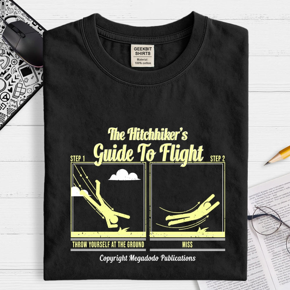 Hitchhiker's Guide To Flight  T-Shirt