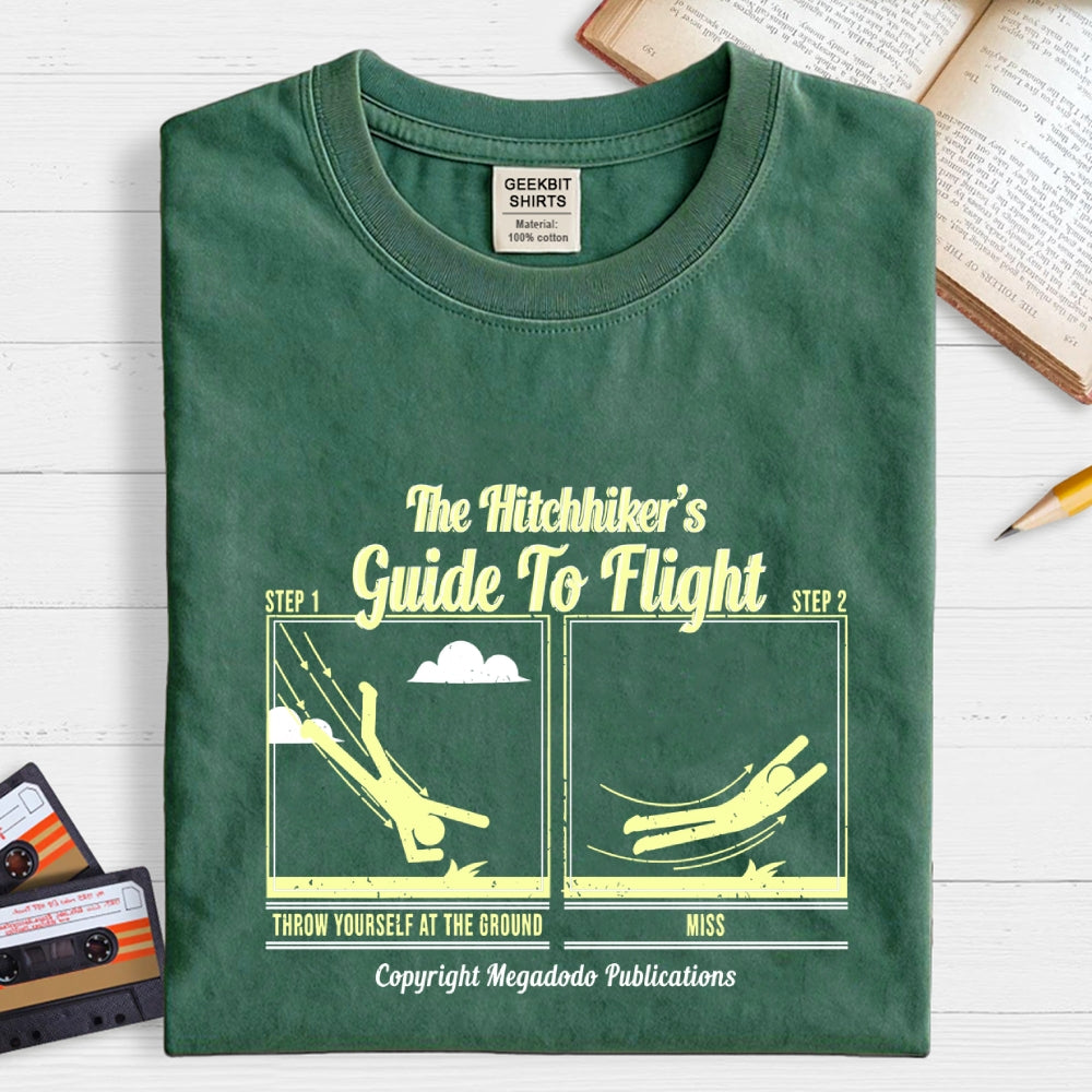Hitchhiker's Guide To Flight  T-Shirt