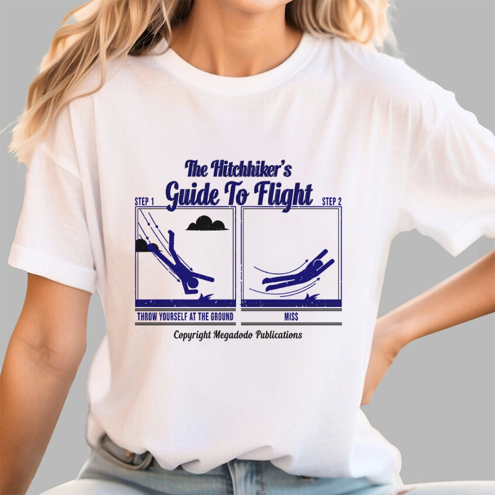 Hitchhiker's Guide To Flight  T-Shirt