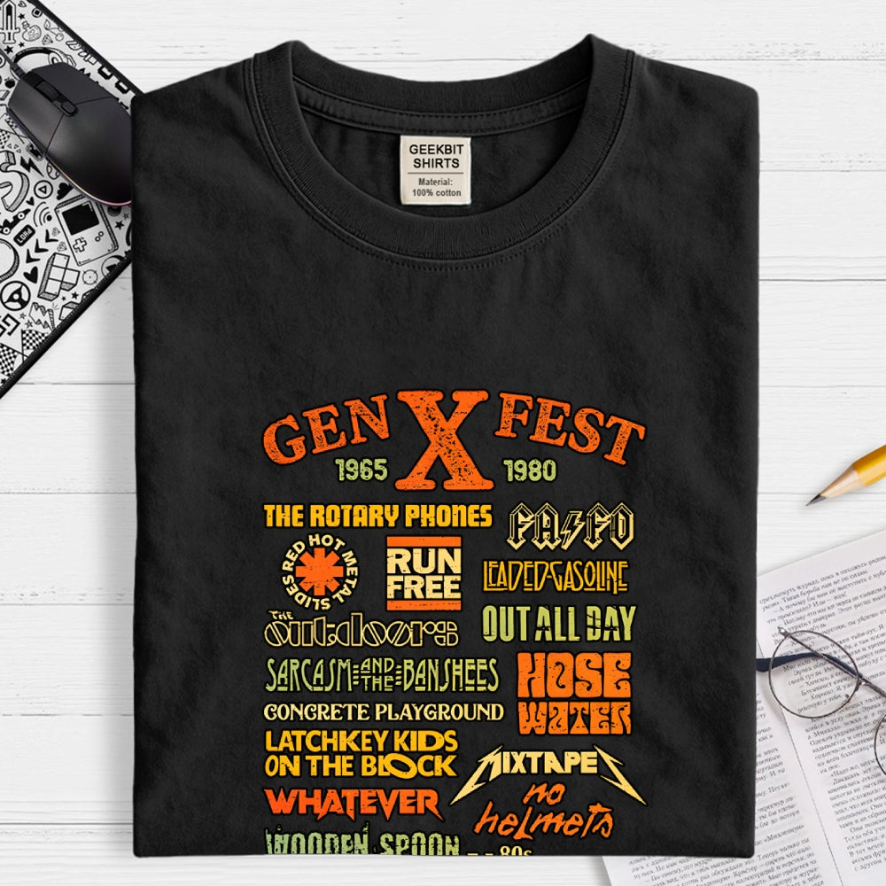 Gen X Fest  T-Shirt