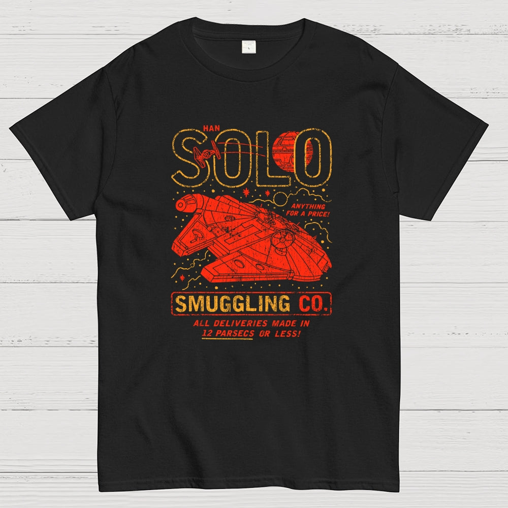 Retro Space Smuggler Vintage Sci-Fi  T-Shirt