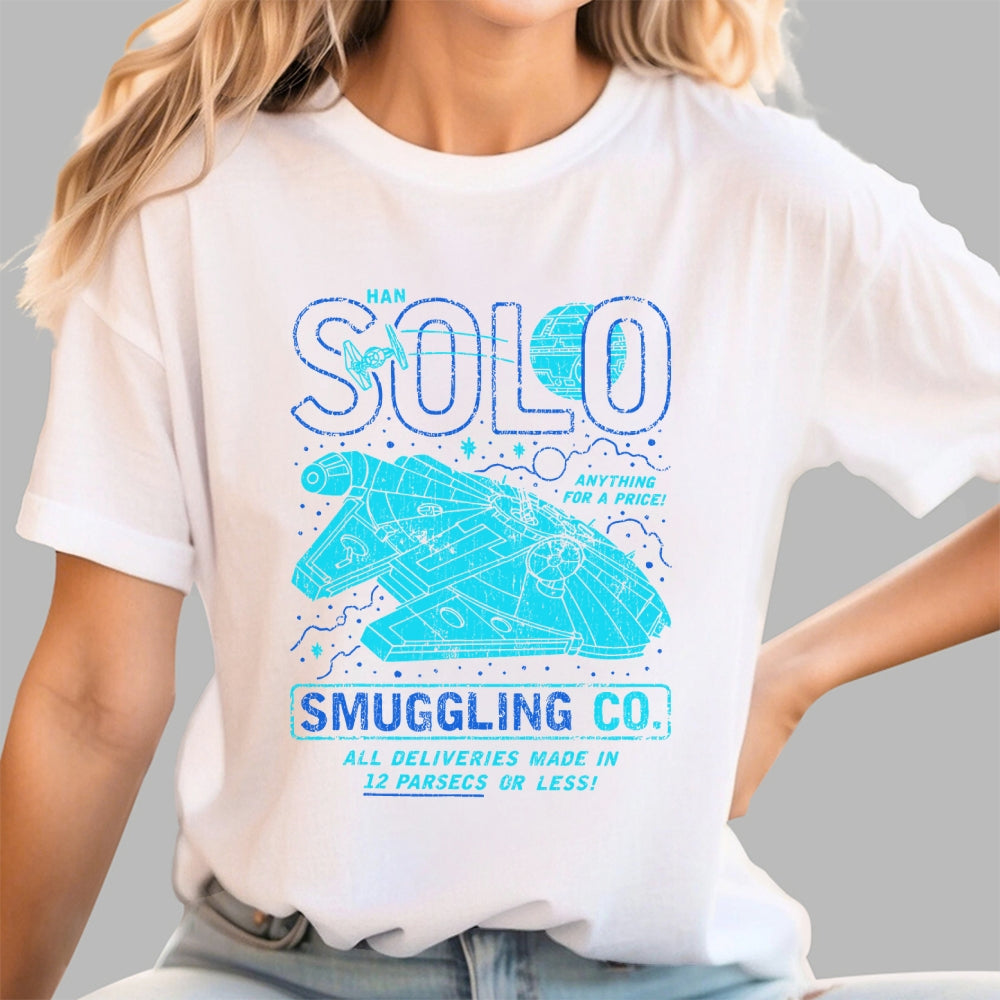 Retro Space Smuggler Vintage Sci-Fi  T-Shirt