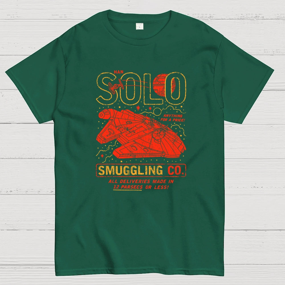 Retro Space Smuggler Vintage Sci-Fi  T-Shirt