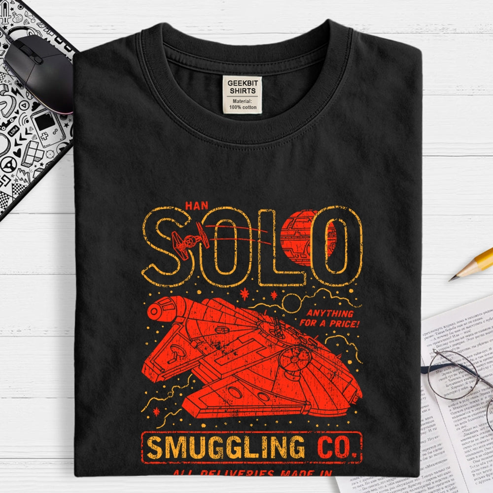 Retro Space Smuggler Vintage Sci-Fi  T-Shirt