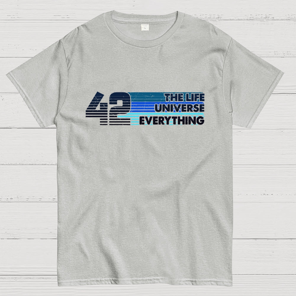Retro Style 42 The Answer To Life The Universe And Everything  T-Shirt
