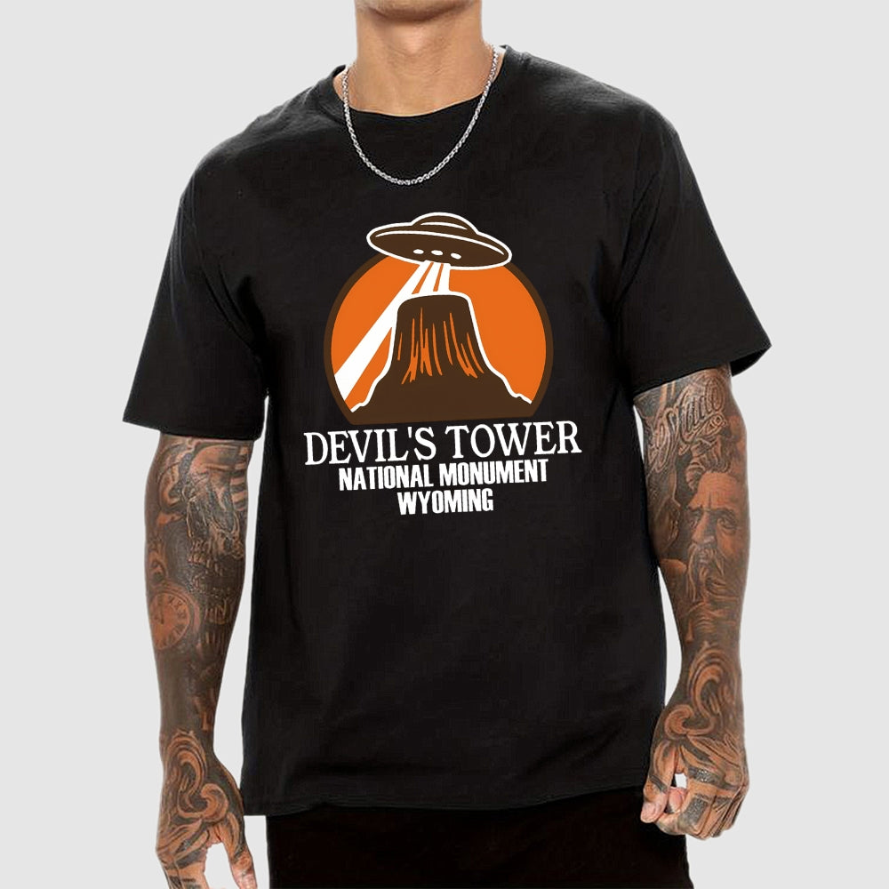 Devil's Tower - Close Encounters of the Third Kind  T-Shirt
