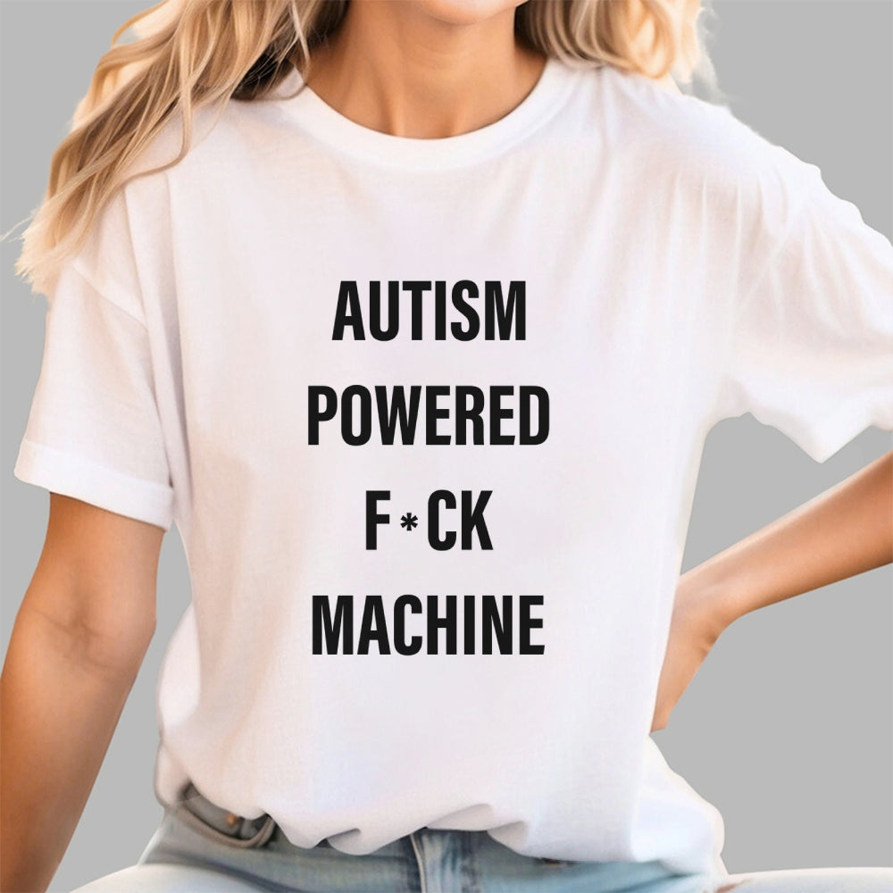 Autism Powered Ironic Joke  T-Shirt
