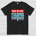 After Monday And Tuesday Even The Calendar Says WTF  T-Shirt