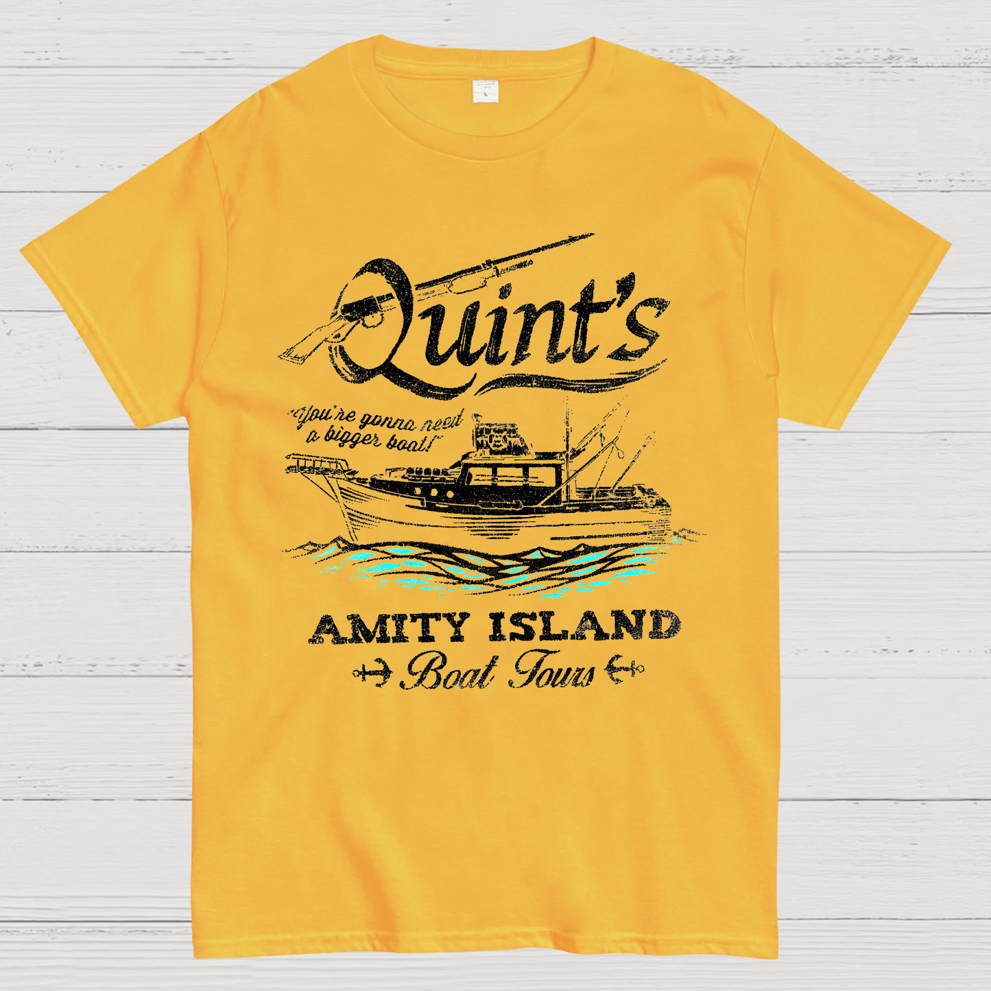 Quint's Boat Tours Jaws T-Shirt