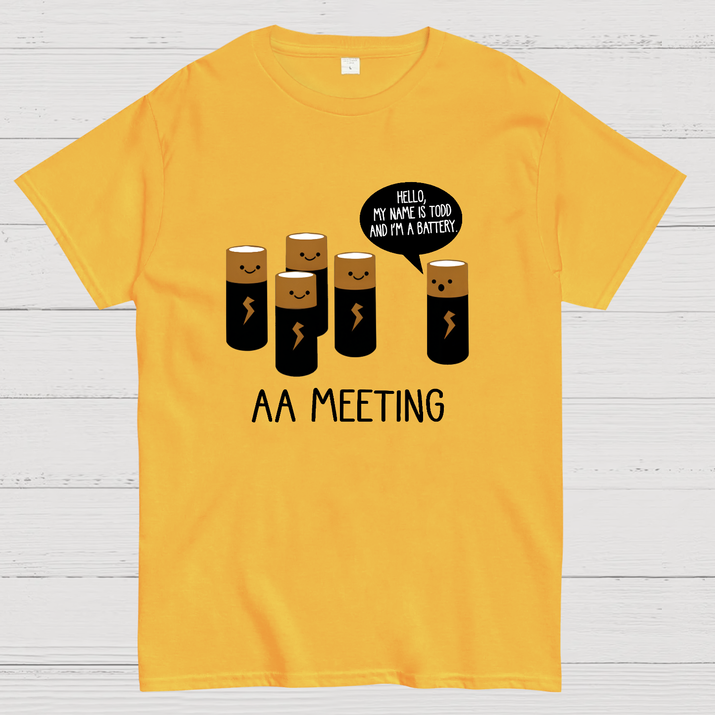 AA Meeting Nerdy T-Shirt