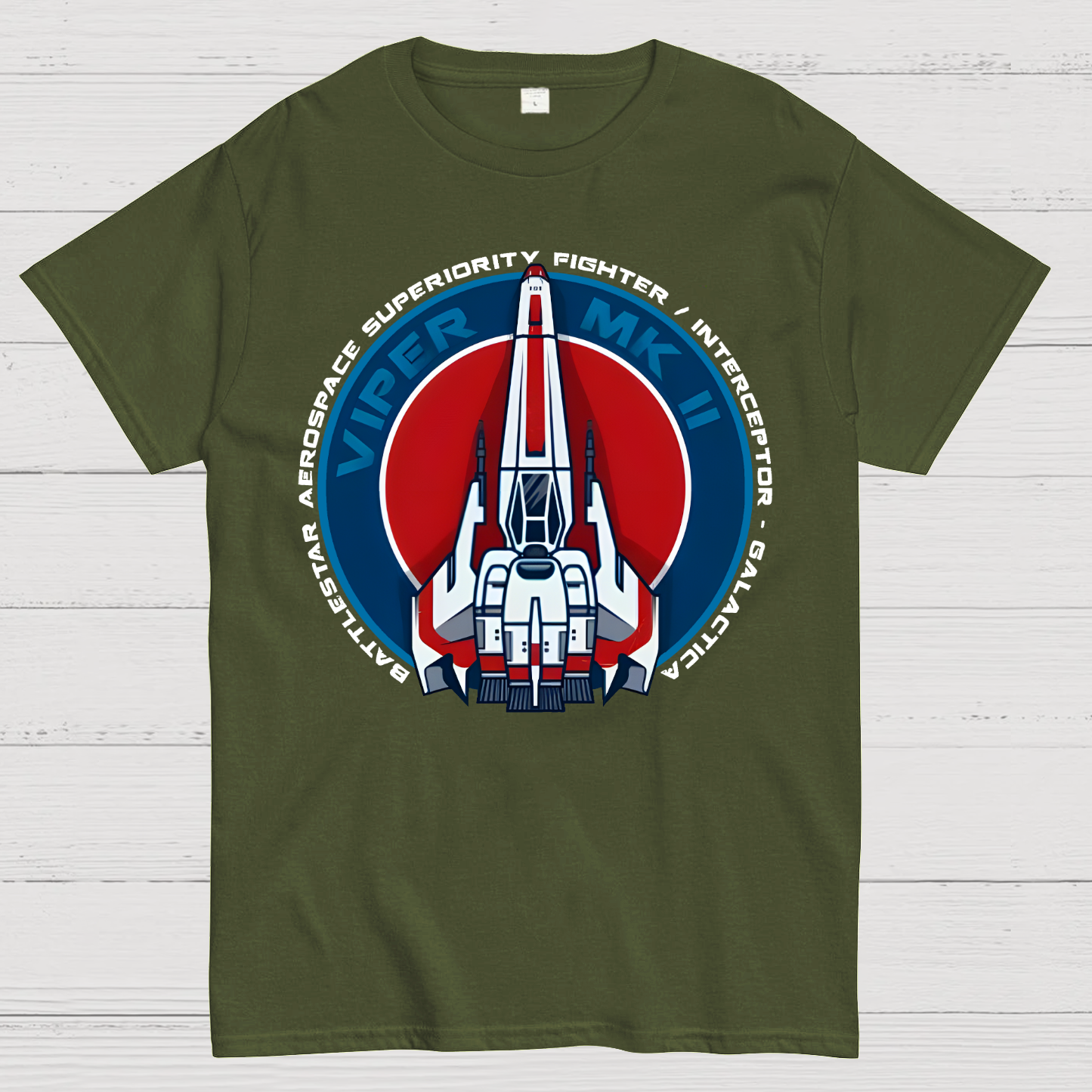 Battlestar Viper MKII  T-Shirt