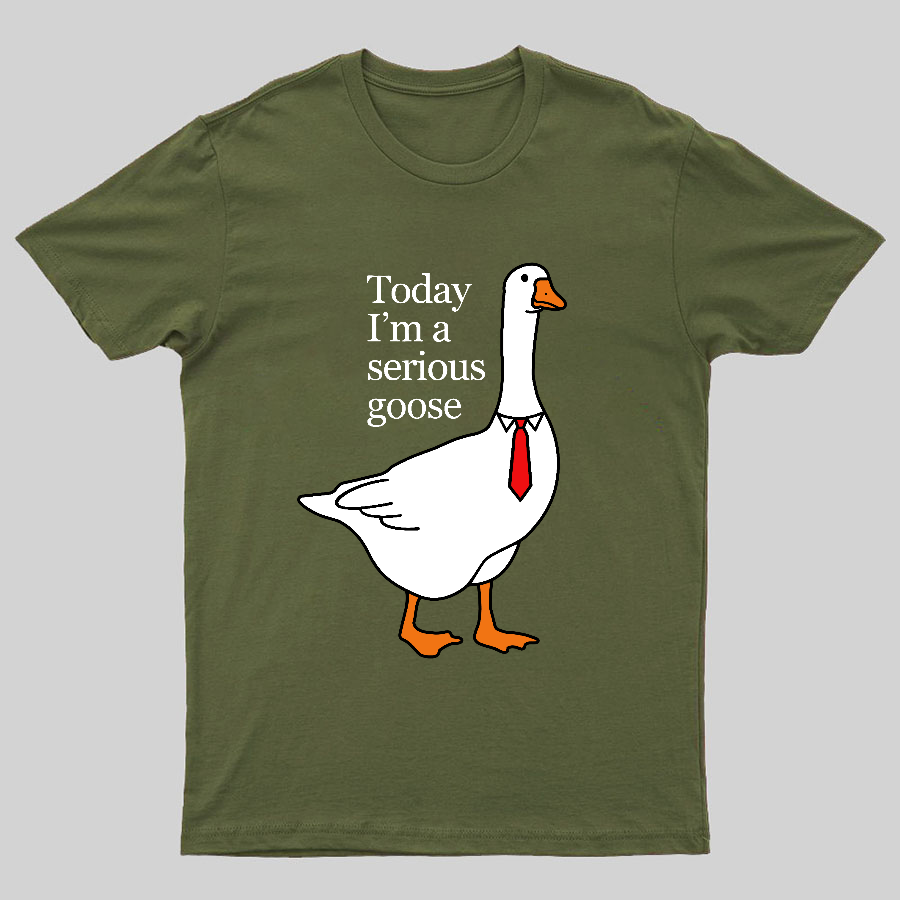 Today I'm A Serious Goose y T-Shirt