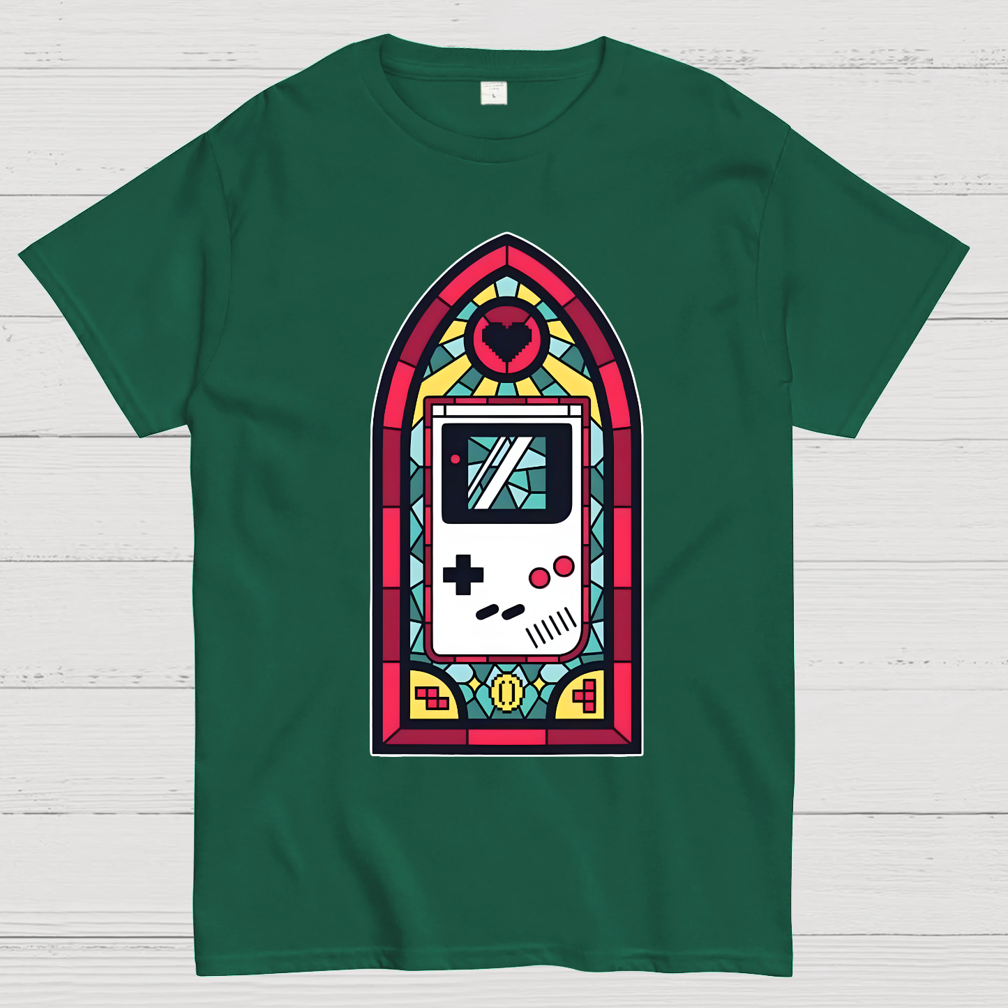 8bit Stained Glass  T-Shirt