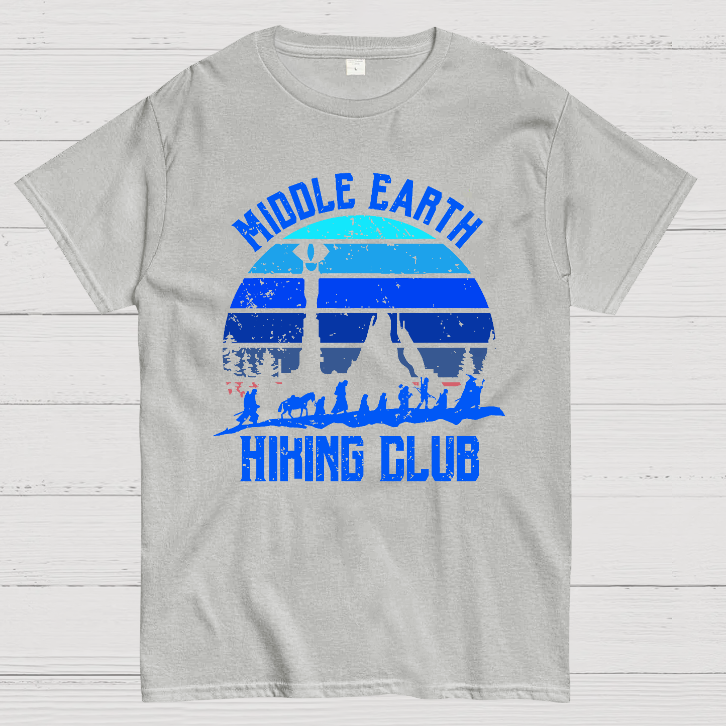 Middle Earth Hiking Club  T-Shirt