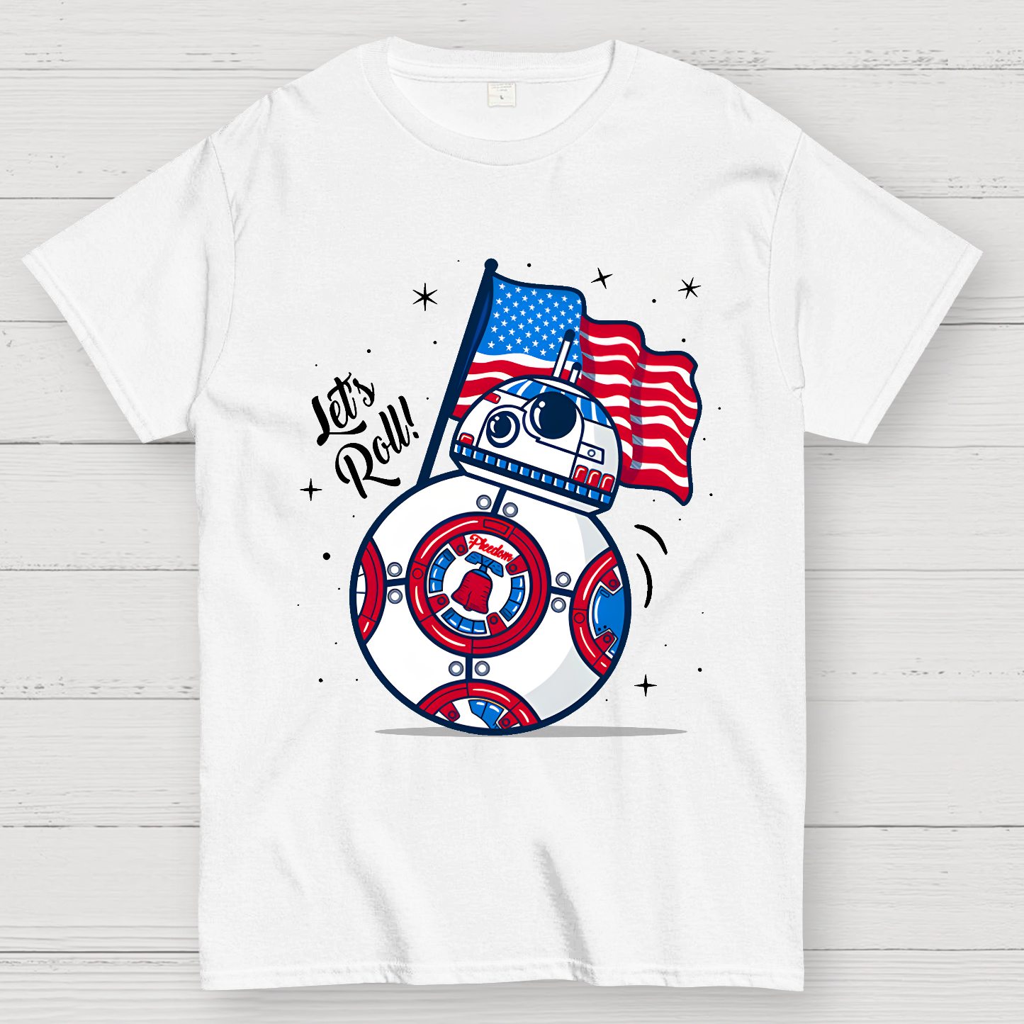 Red, White, and BB-Blue  T-Shirt