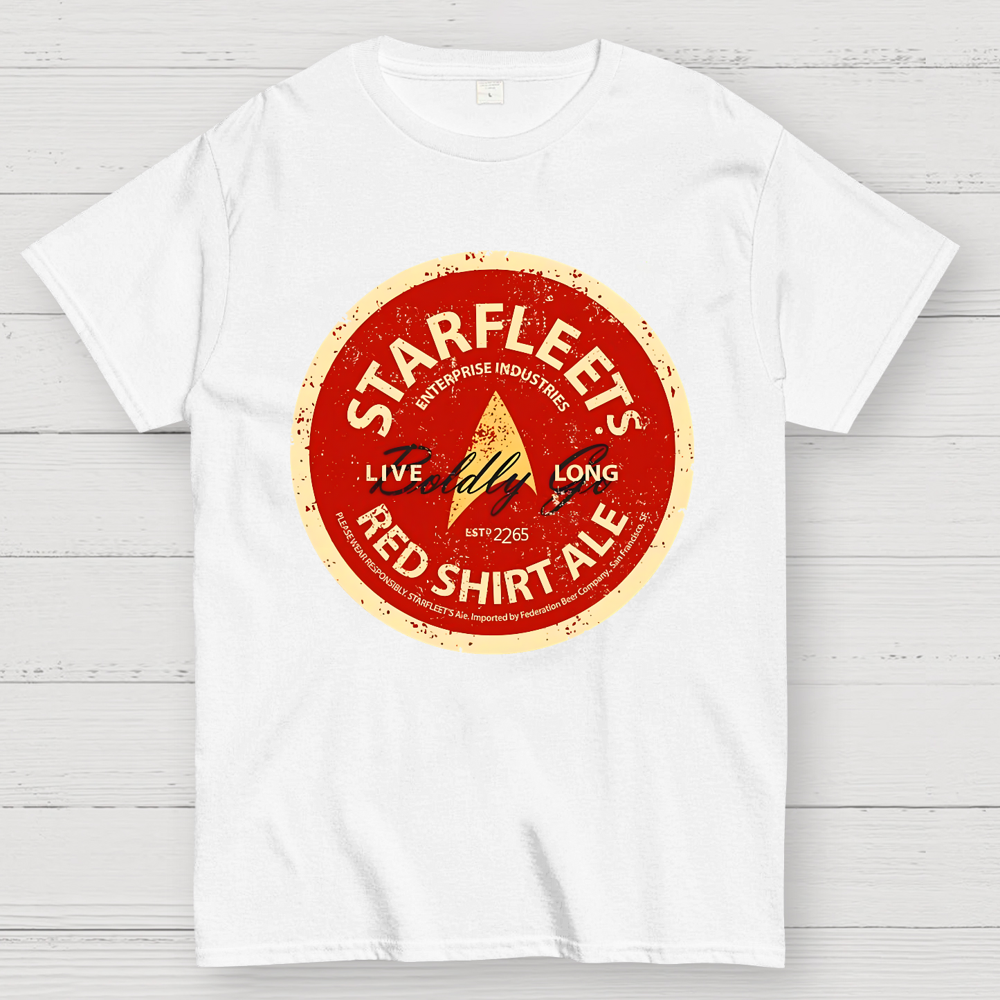 Starfleet's Red Shirt Ale  T-Shirt