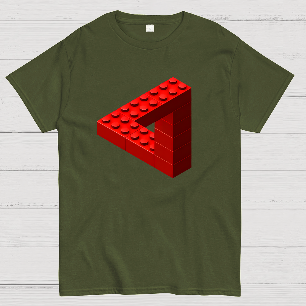 Escher Toy Bricks  T-Shirt