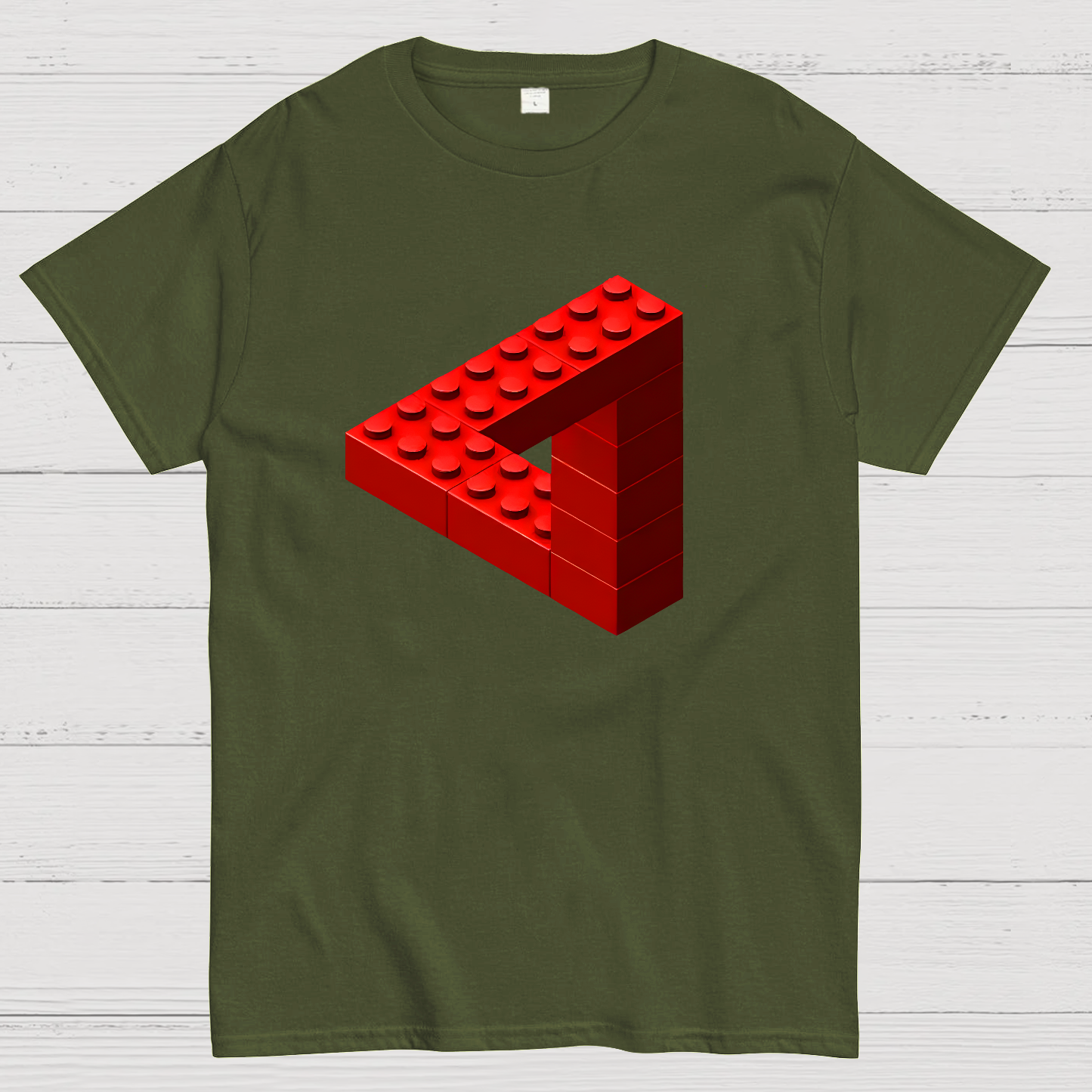Escher Toy Bricks  T-Shirt