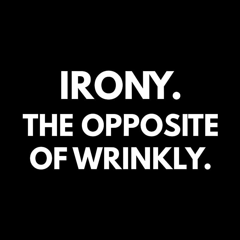 The Opposite Of Wrinkly  T-Shirt