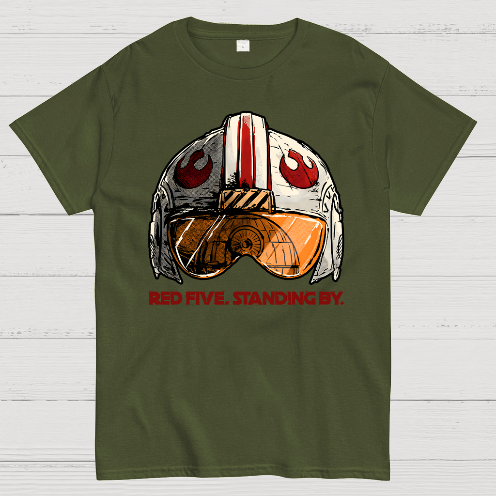 Red Five Standing By  T-Shirt
