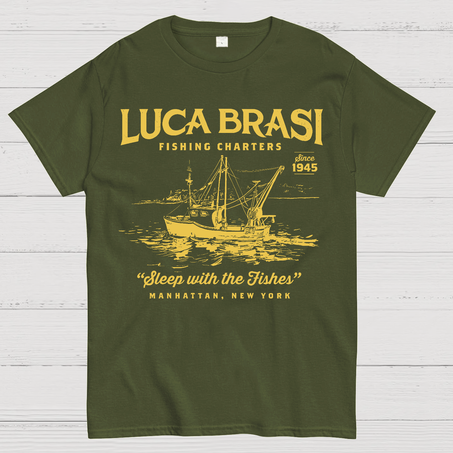 Luca Brasi Fishing Charters  T-Shirt