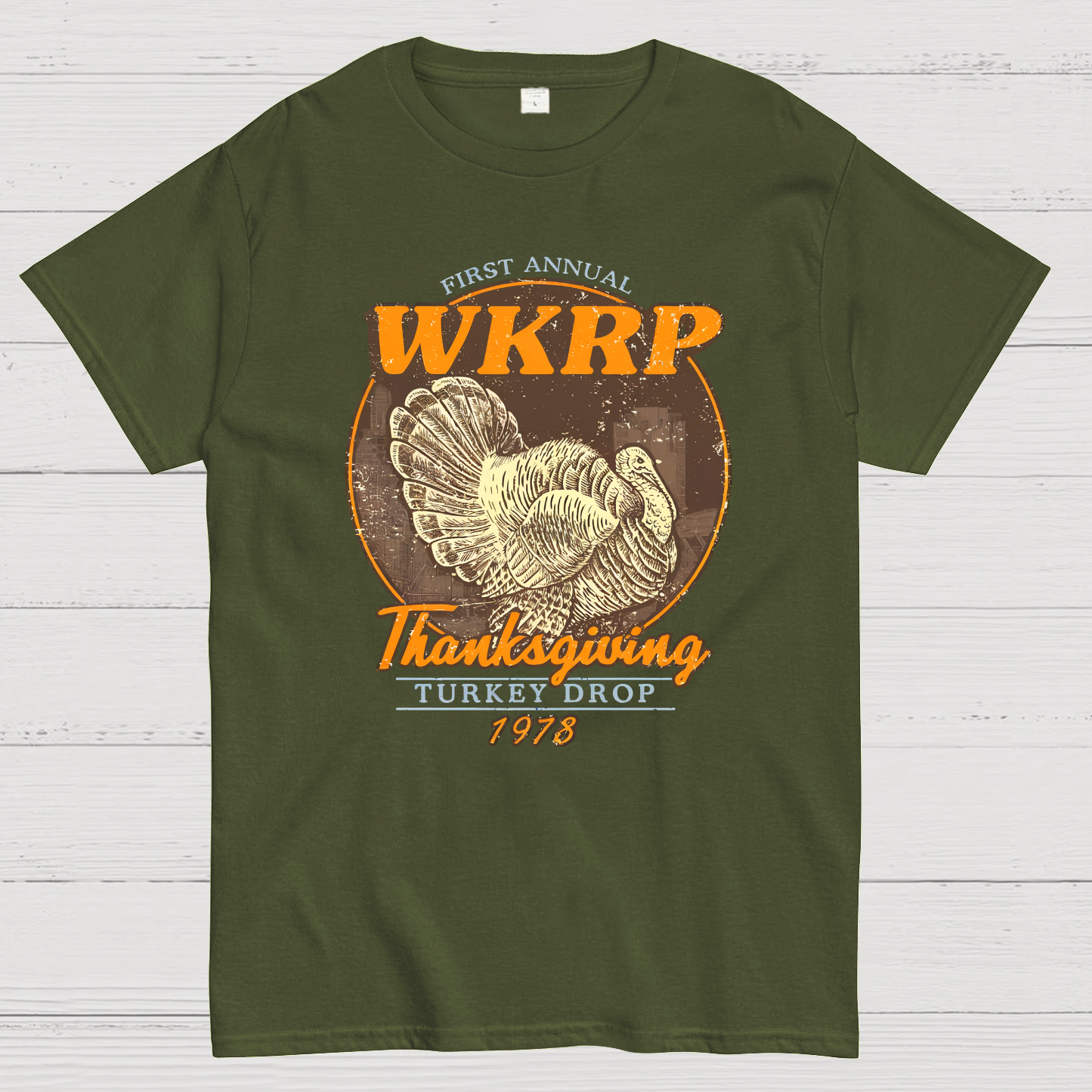 WKRP Turkey Drop 1978  T-Shirt