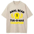 bbb Bead Tug O War Champion Funny Washed T-Shirt