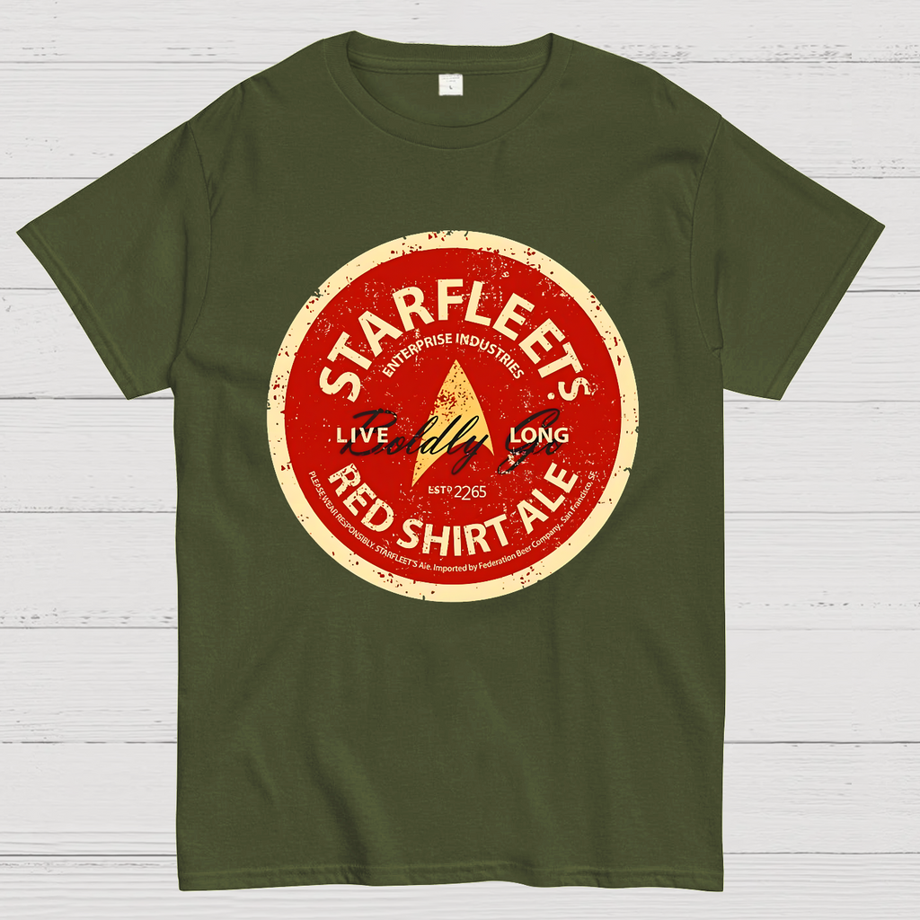 Starfleet's Red Shirt Ale  T-Shirt