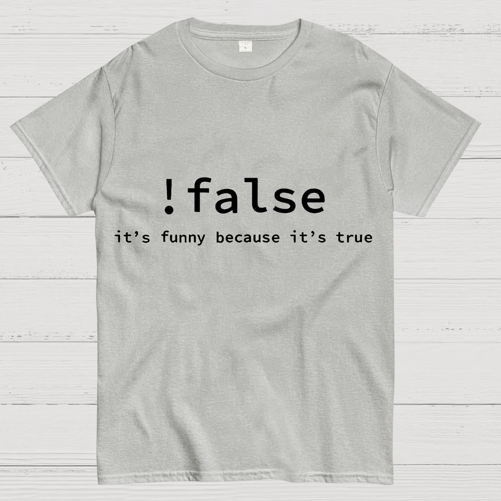 Funny False Programming Coding  T-Shirt
