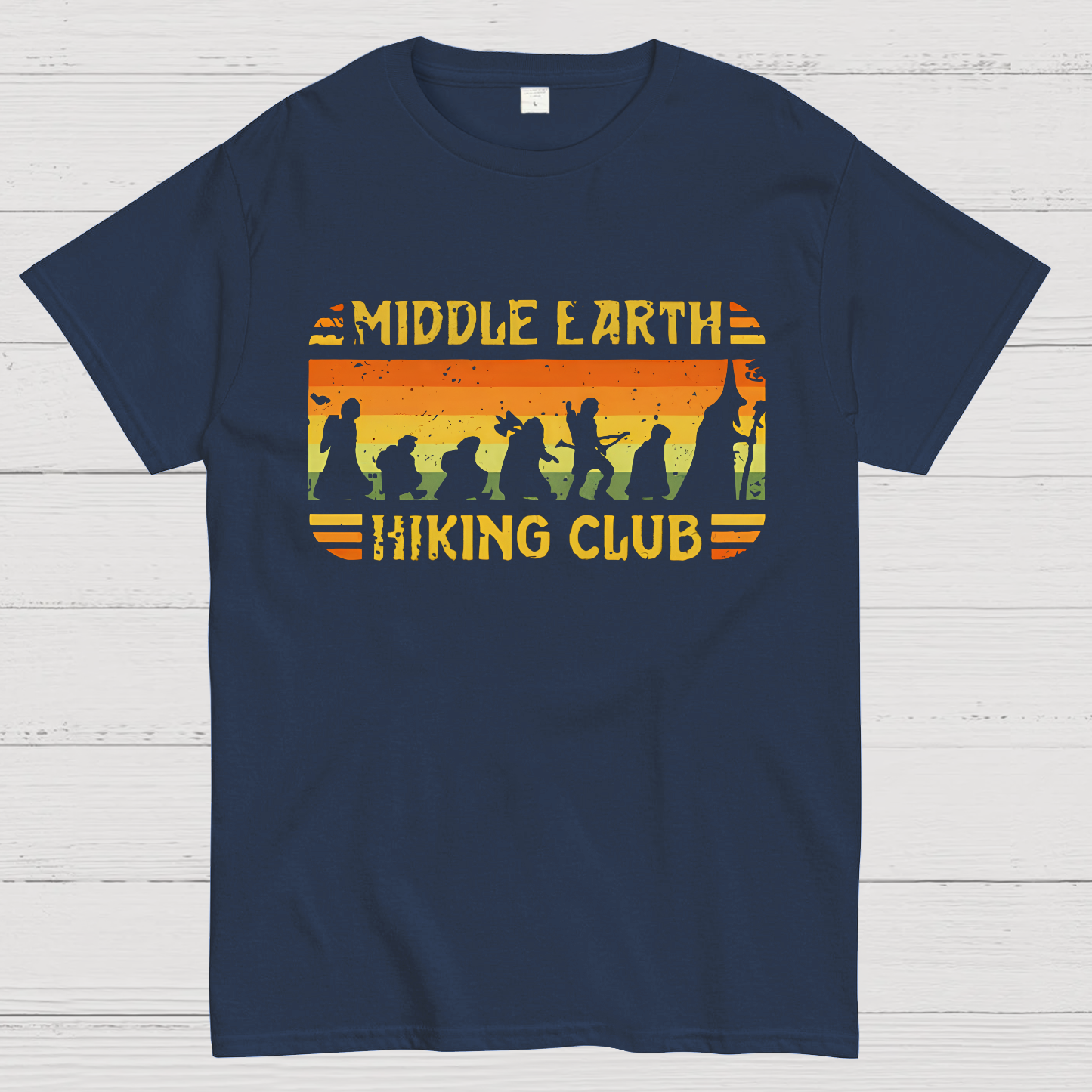 Middle Earth Hiking Club  T-Shirt