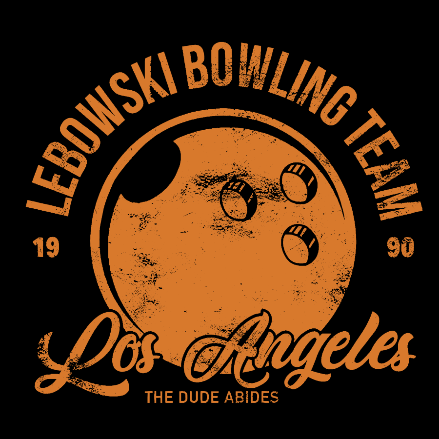 Lebowski Bowling Team  T-Shirt