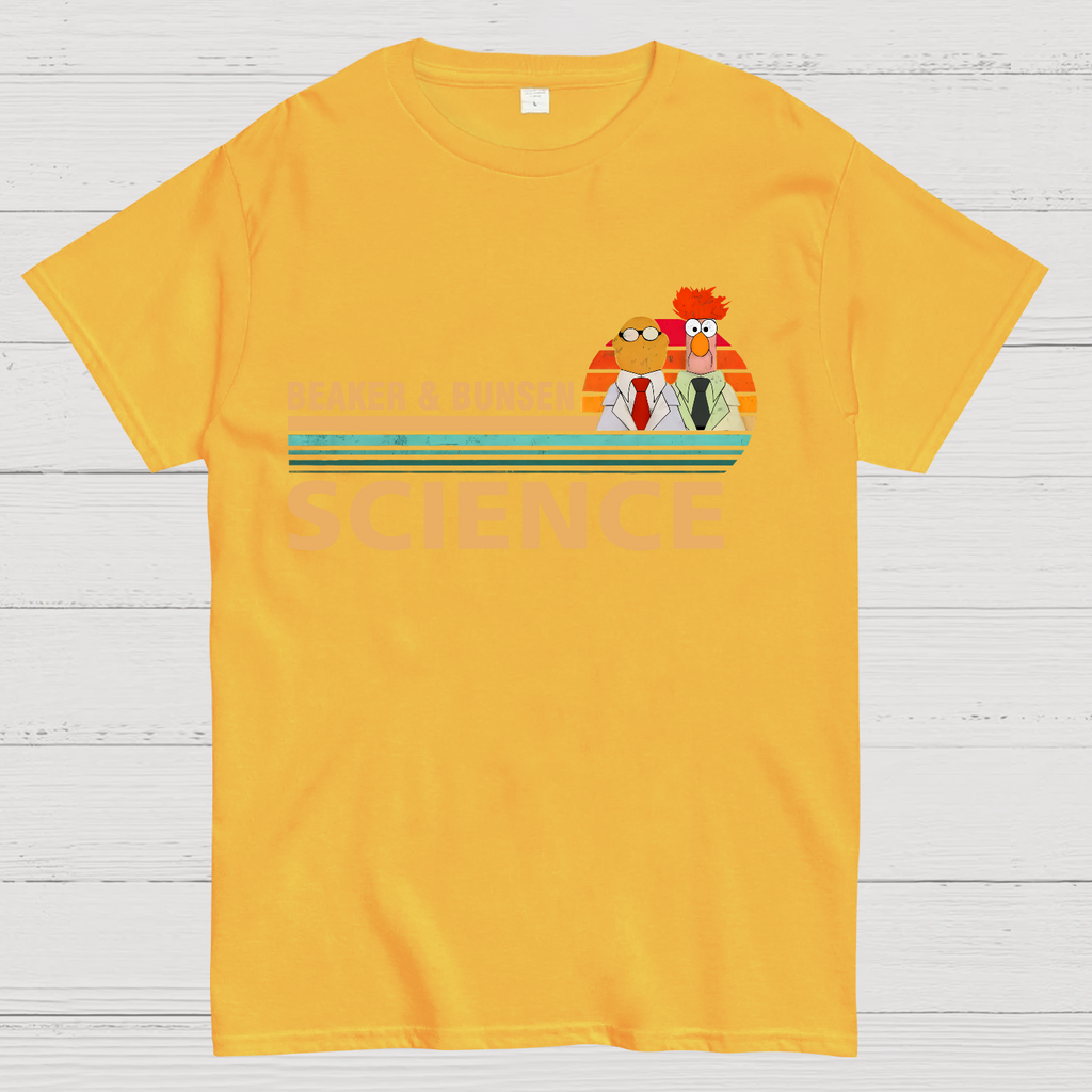 Muppets Science Bunsen And Beaker Cool y T-Shirt