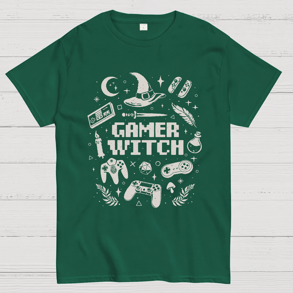 Gamer Witch y T-Shirt