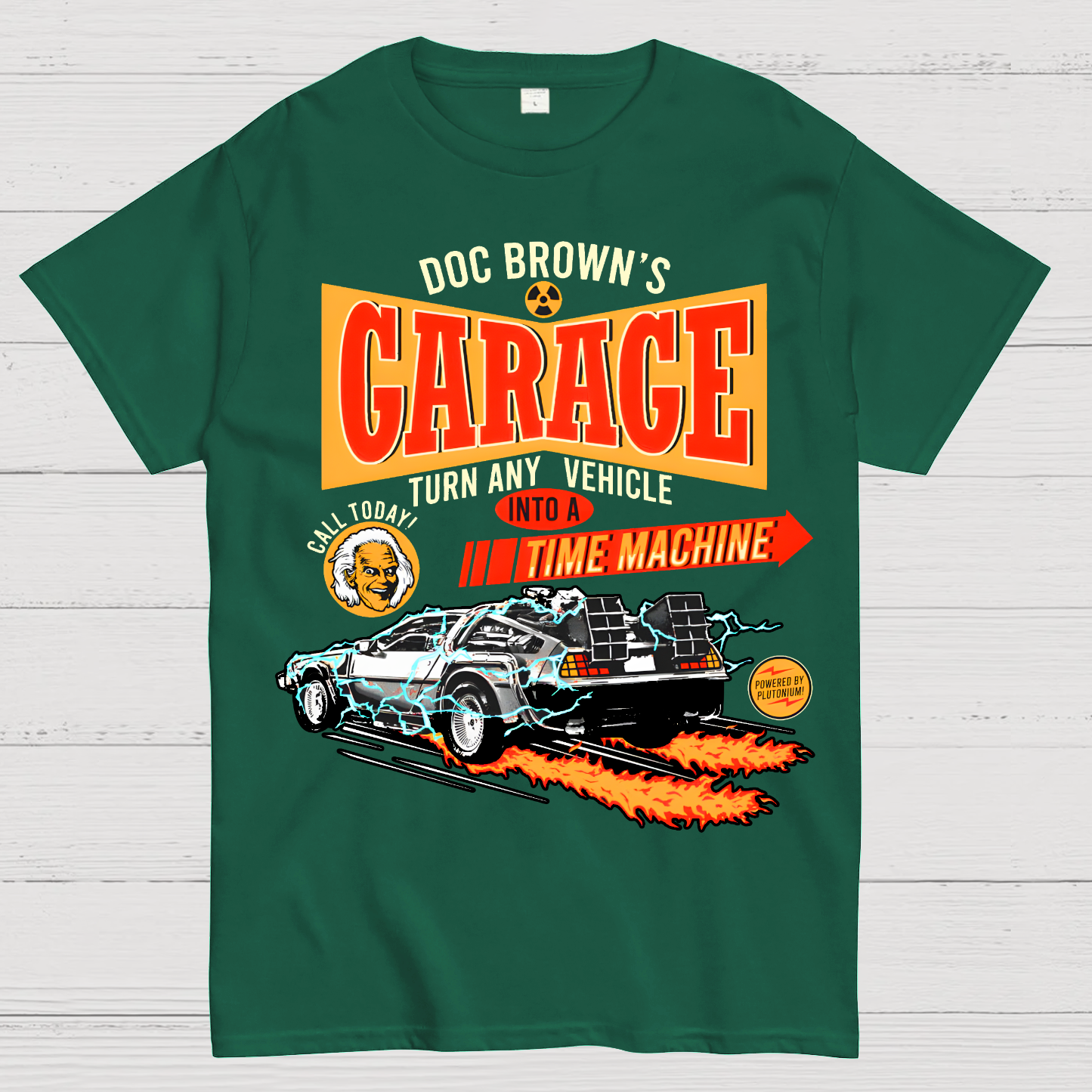 Doc Brown's Garage  T-Shirt