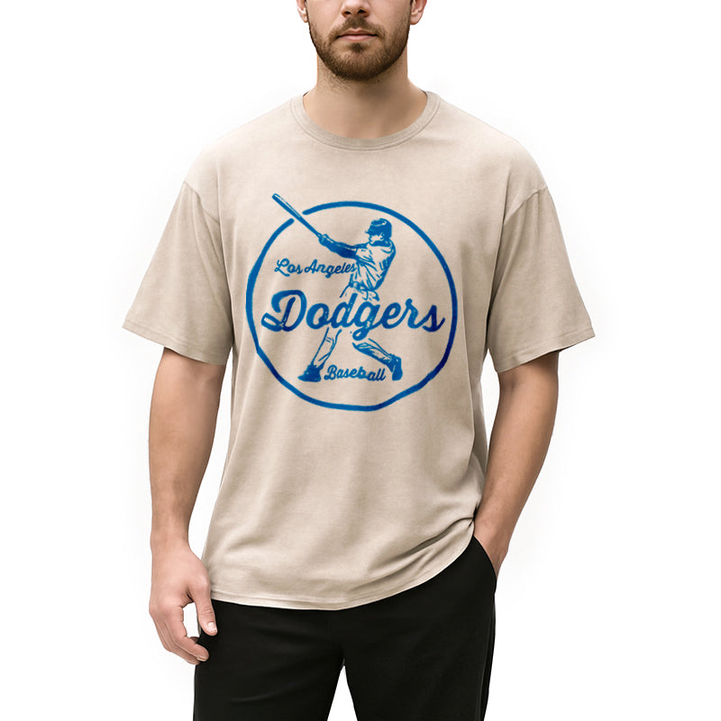 bbb Dodger Vintage Japanese Washed T-Shirt
