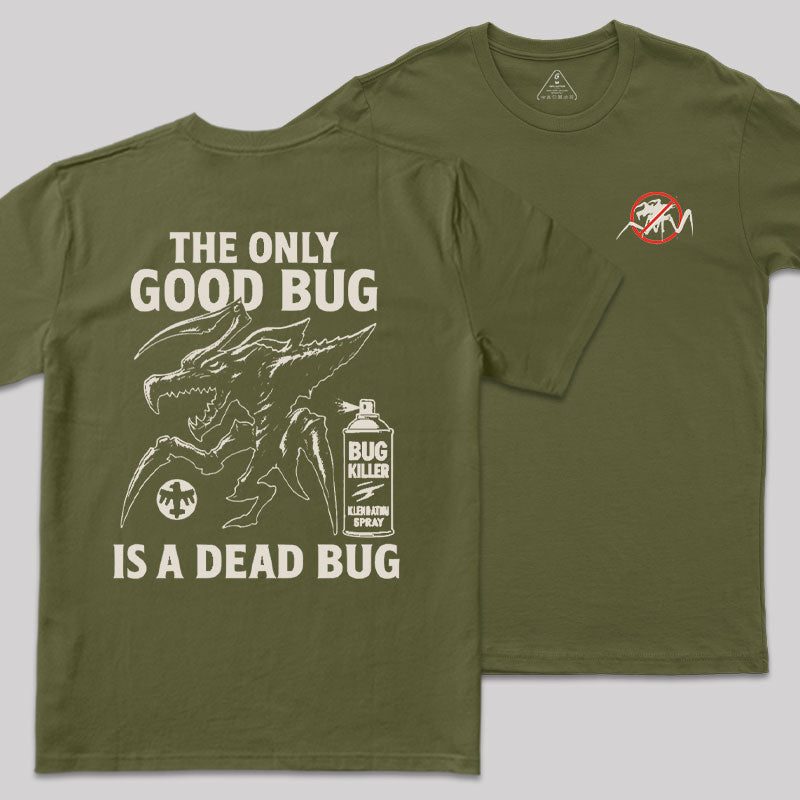A Dead Bug Front and Back Printed T-Shirt