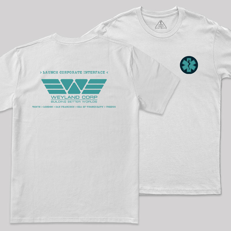 Building Better Worlds Front and Back Printed T-Shirt