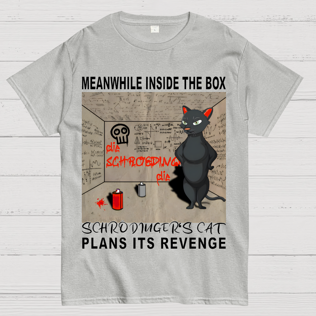Inside The Box：Schrödingers Cat Plans Its Revenge  T-Shirt