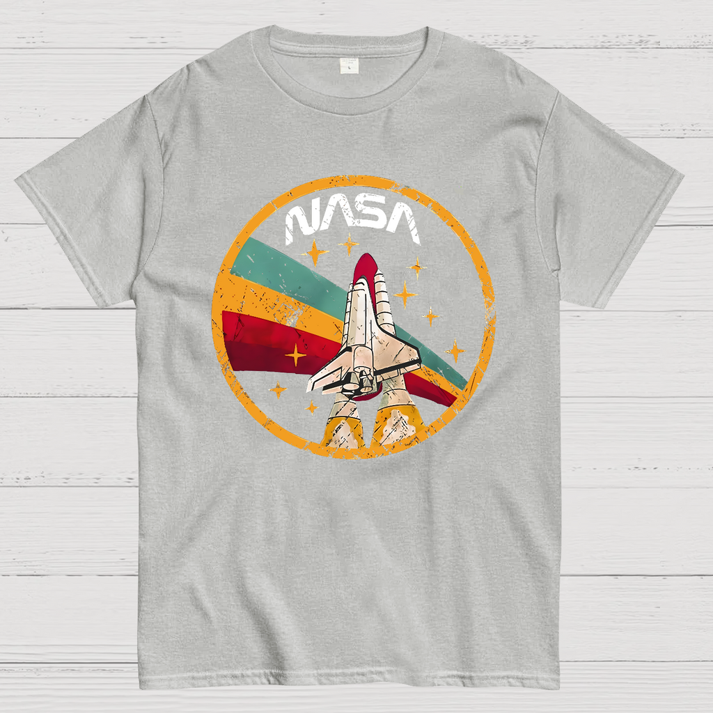 NASA Retro Flight Logo y T-Shirt