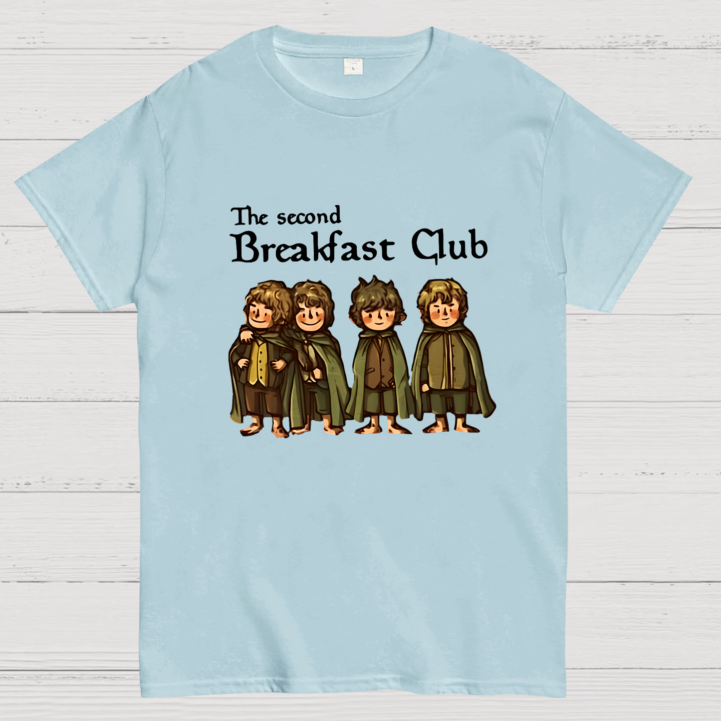 The Lord Of The Ring The Second Breakfast Club Nerdy T-Shirt