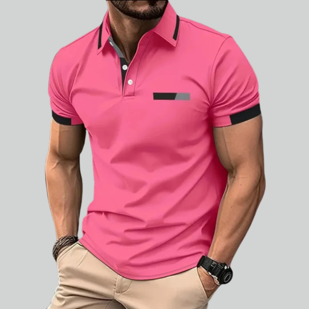 Short Sleeve Polo Shirt - Summer Casual Lapel Sports Polos Gift For Men