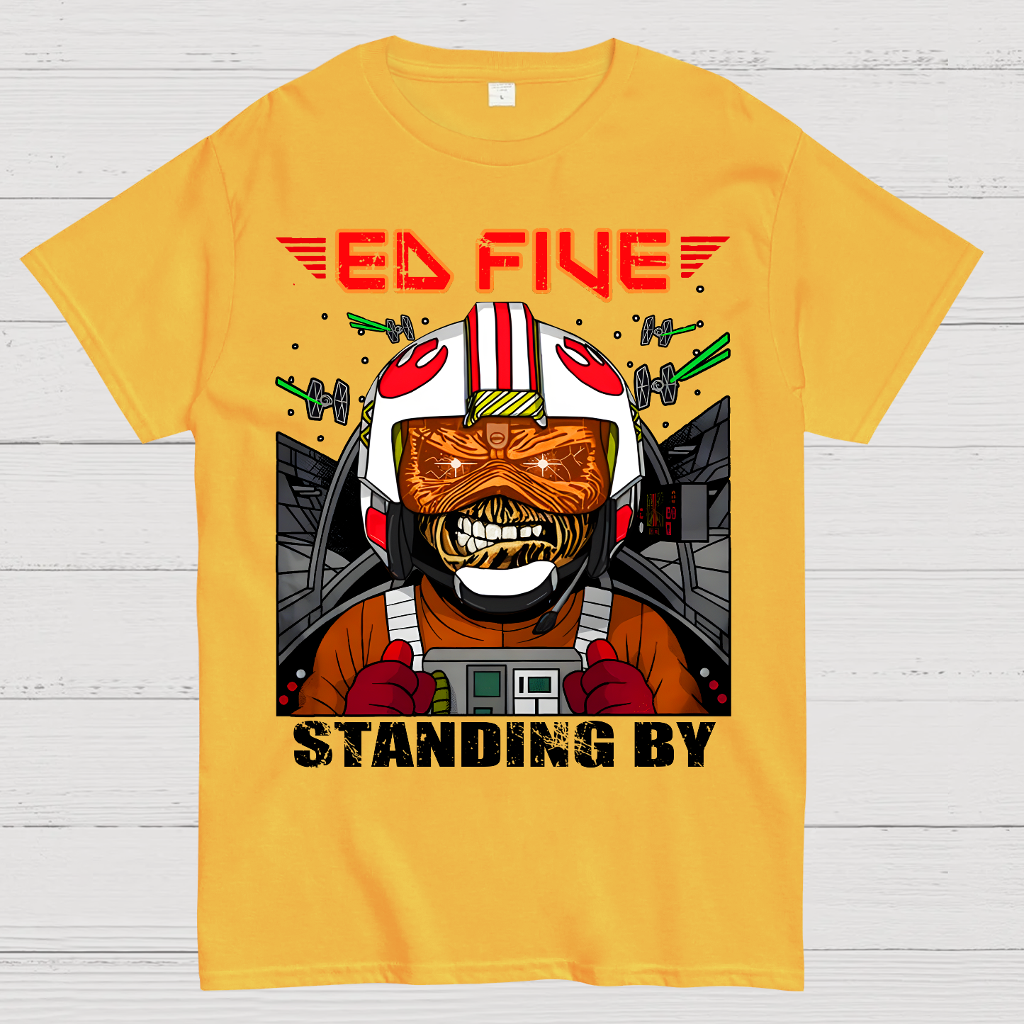 Ed Five Standing By  T-Shirt