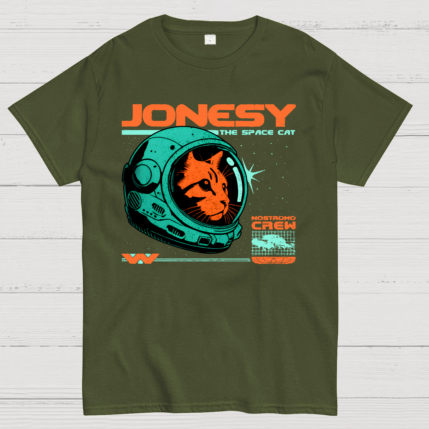 Jonesy The Space Cat  T-Shirt