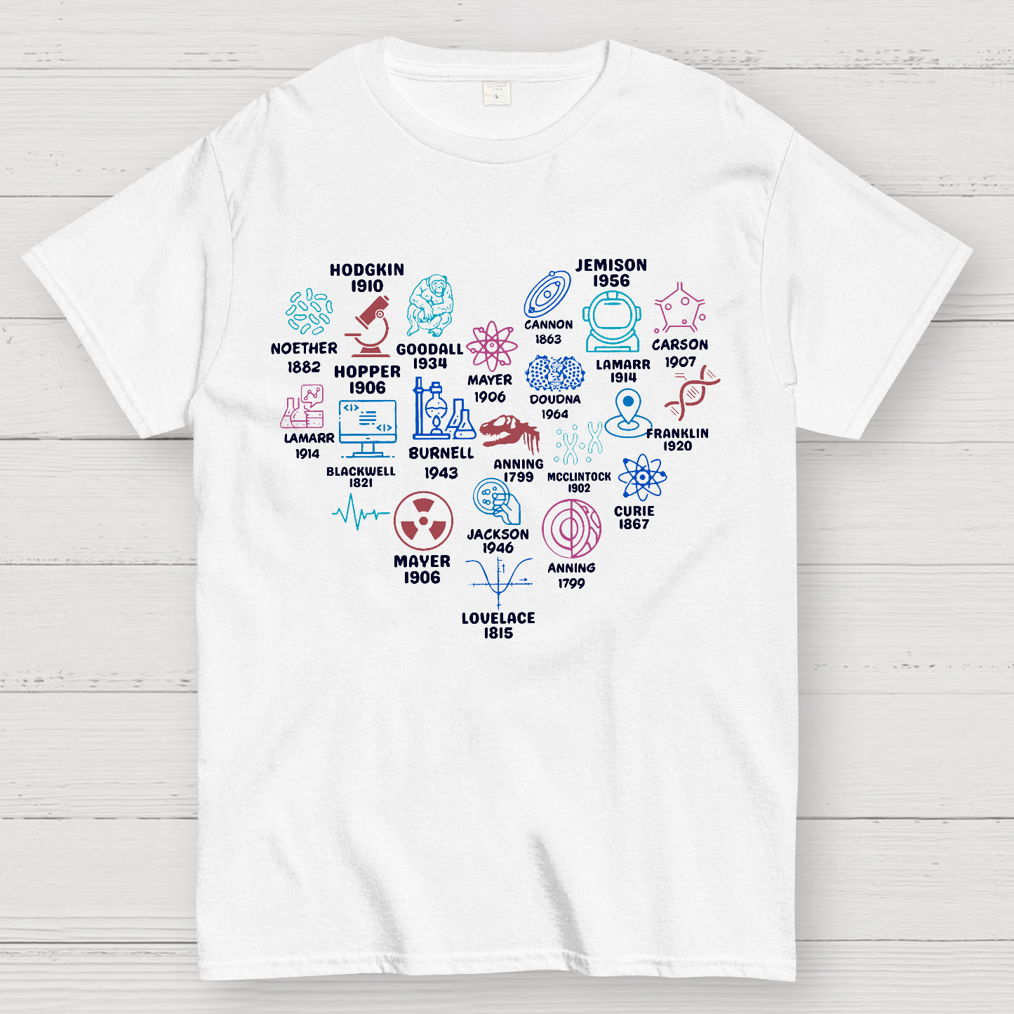 Women in Science Shirt, Vintage Science  T-Shirt