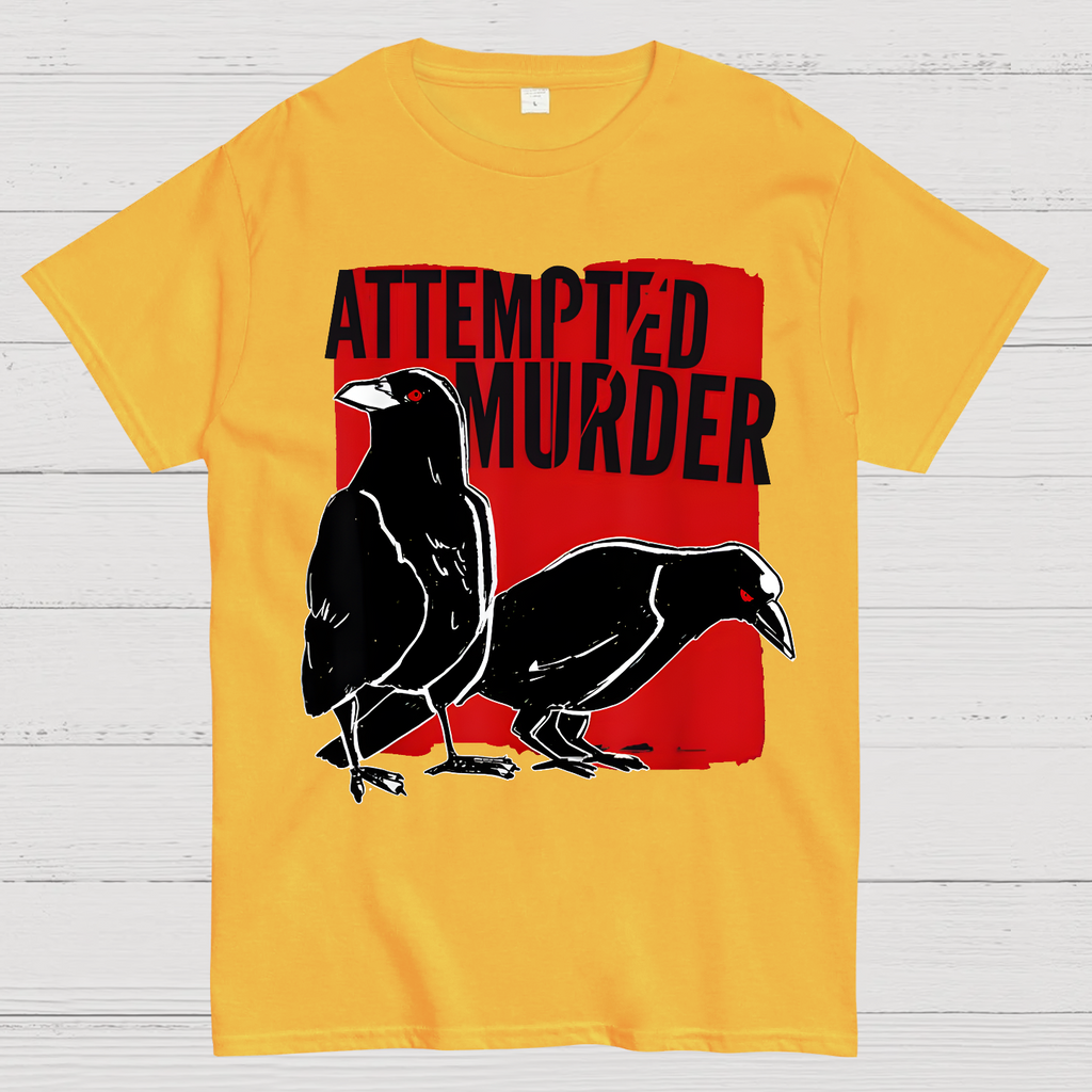 Attempted Murder Crow  T-Shirt