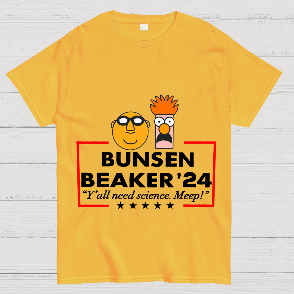 Science Meep Bunsen And Beaker Teacher y T-Shirt