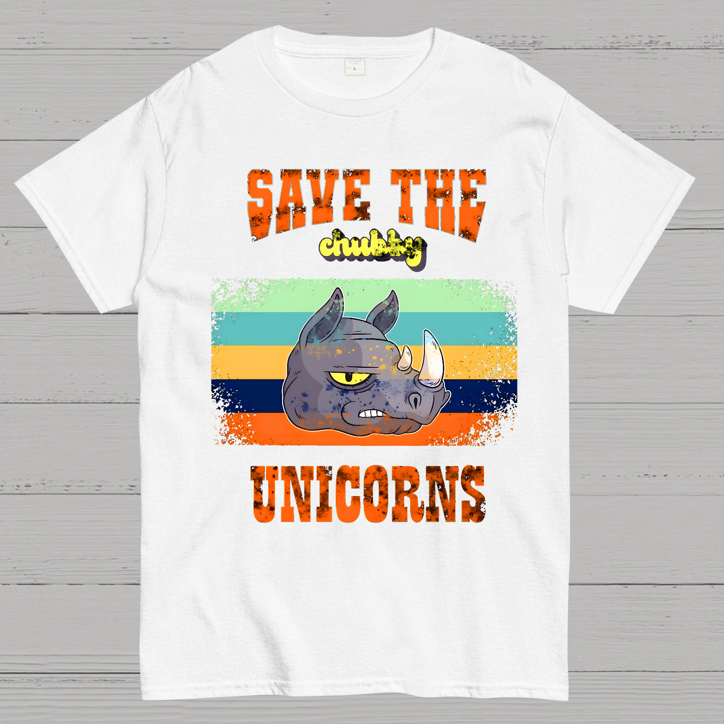 Save the Chubby Unicorns  T-Shirt