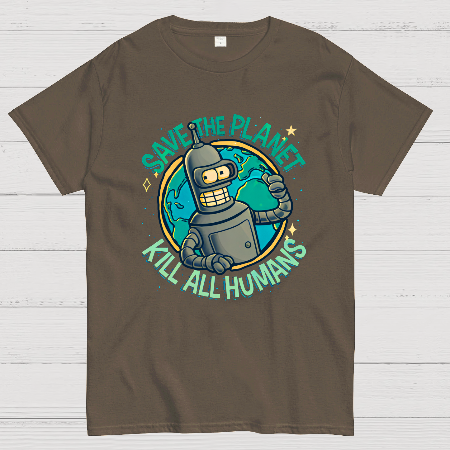 Save The Planet Kill All Humans  T-Shirt