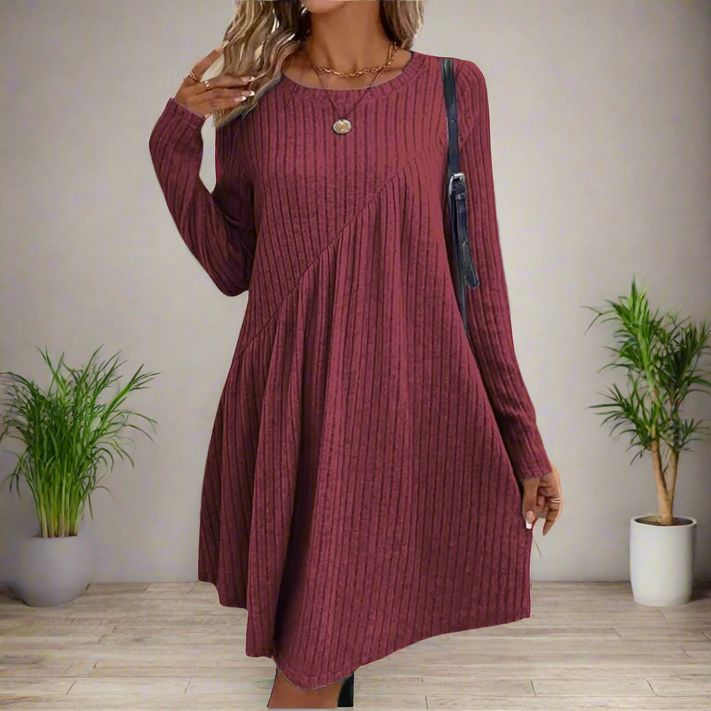 Elegant Women's Summer Dress in Lightweight Fabric for Everyday Wear and Casual Occasions, Multiple Colors Available